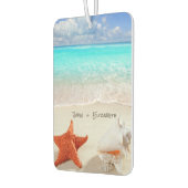 Tropisch strand, Zee, Seastar, Seashell Luchtverfrisser (Links)