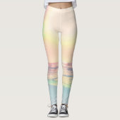 Tropisch strand Zee Sun Colorful Summer Leggings (Voorkant)