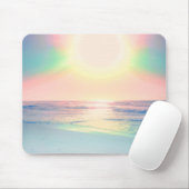 Tropisch strand Zee Sun Colorful Summer Muismat (Met muis)