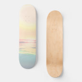 Tropisch strand Zee Sun Colorful Summer Persoonlijk Skateboard (Voorkant)