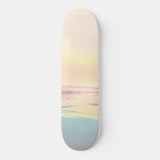 Tropisch strand Zee Sun Colorful Summer Persoonlijk Skateboard (Voorkant)