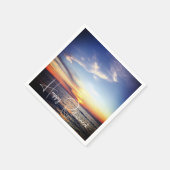 Tropisch strand zonsondergang Gelukkig pensioen Aa Servet (Hoek)