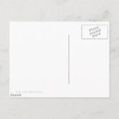 Tropisch strand Zuidwind  Kunst Briefkaart (Achterkant)