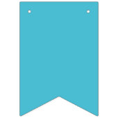 Tropisch strandhuwelijk kust vlaggetjes (Eerste vlag)