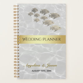 Tropisch strandhuwelijk planner