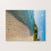 Tropisch strandlandschap, Fiji Legpuzzel (Horizontaal)