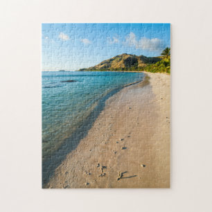 Tropisch strandlandschap, Fiji Legpuzzel