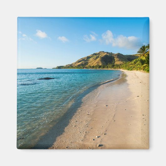 Tropisch strandlandschap, Fiji Magneet (Voorkant)