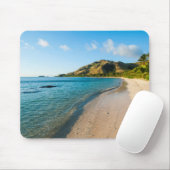 Tropisch strandlandschap, Fiji Muismat (Met muis)
