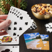 Tropisch strandparadijs, Hawaï Pokerkaarten (Insitu)