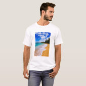 Tropisch strandparadijs, Hawaï T-shirt (Voorkant volledig)