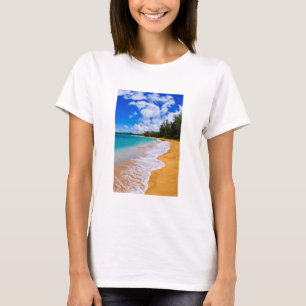 Tropisch strandparadijs, Hawaï T-shirt