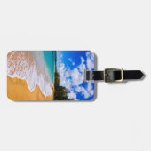 Tropisch strandparadijs, Hawaii Bagagelabel (Voorkant horizontaal)