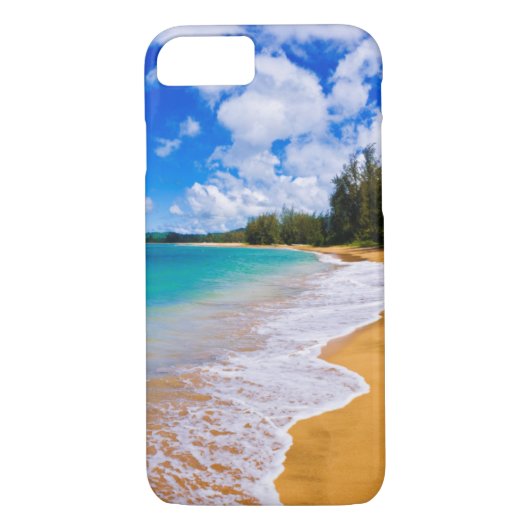 Tropisch strandparadijs, Hawaii Case-Mate iPhone Case (Achterkant)