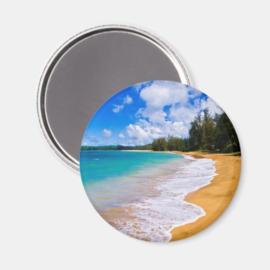 Tropisch strandparadijs, Hawaii Magneet (Voorkant / Achterkant)