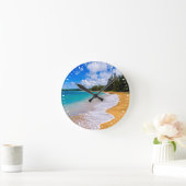 Tropisch strandparadijs, Hawaii Ronde Klok (Huis)