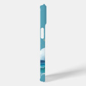 Tropisch strandparadijs Schildpad's Reis Case-Mate iPhone Case (Achterkant / Rechts)