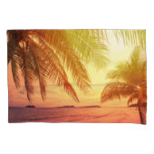 Tropisch strandparadijs: sereen landschap. kussensloop (Voorkant)