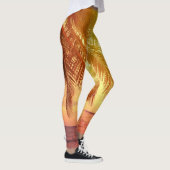 Tropisch strandparadijs: sereen landschap. leggings (Rechts)