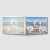 Tropisch Strandprieel Huwelijk Gastenboek (Volledig)
