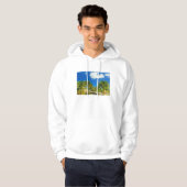 Tropisch strandresort, Belize Hoodie (Voorkant volledig)