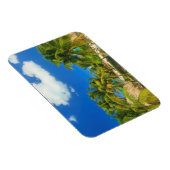 Tropisch strandresort, Belize Magneet (Rechterzijde)