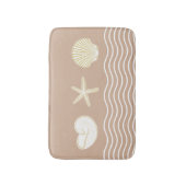 Tropisch strandthema badmat (Voorkant Verticaal)