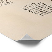 Tropisch stransport 13-zittingsschema poster (Hoek)