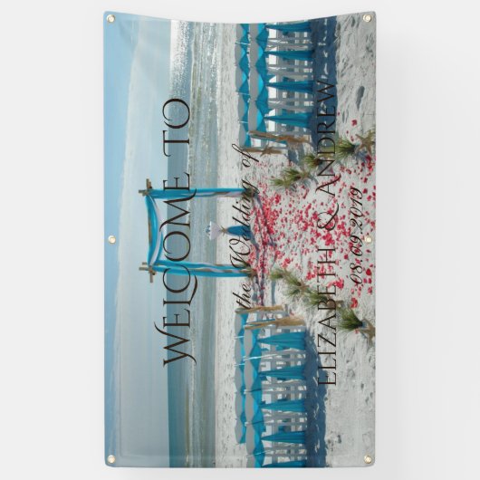 Tropisch stransport Banner (Verticaal)