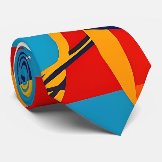 Tropisch Stropdas (Opgerold)