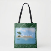 Tropisch Sunkust Tote Bag (Voorkant)