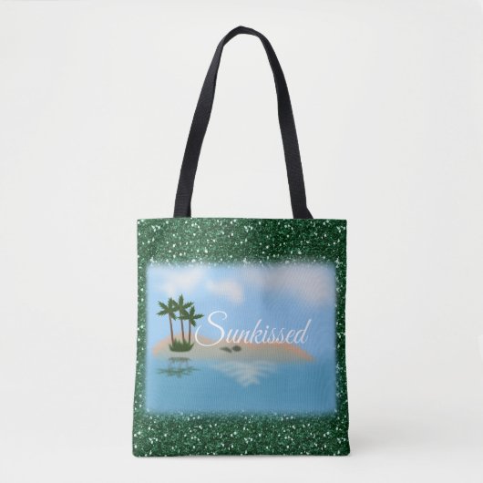 Tropisch Sunkust Tote Bag (Voorkant)