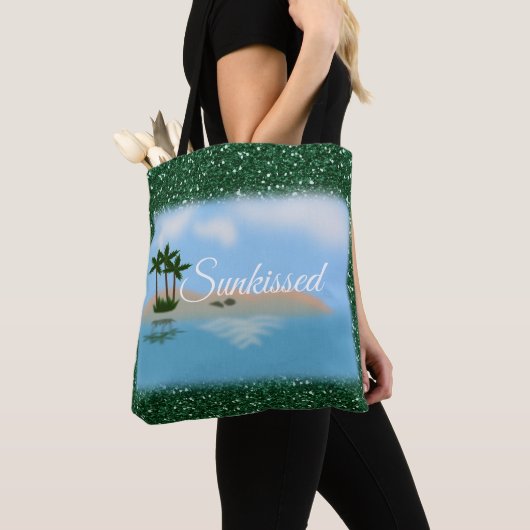Tropisch Sunkust Tote Bag (Dichtbij)