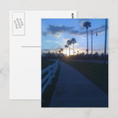 Tropisch Sunset Briefkaart (Voorkant / Achterkant)