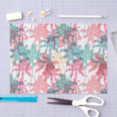 Tropisch Surf | Beach Bum | Seaside Palm Trees Tissuepapier (Craft)