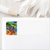 Tropisch Surf Return Label (Insitu)