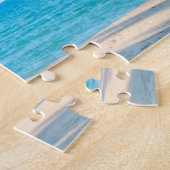 Tropisch surfbordstrand legpuzzel (Zijkant)