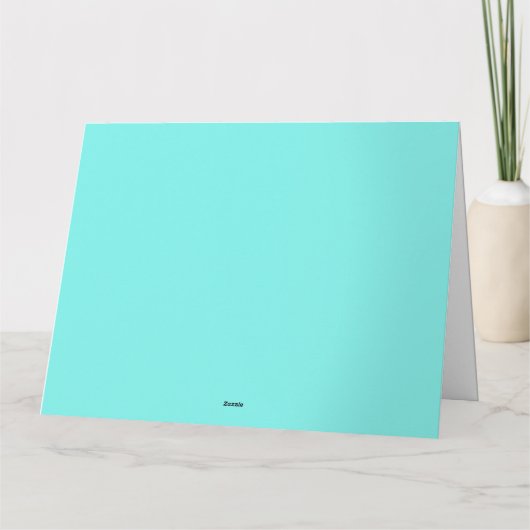 Tropisch Surfen Roze Kitten Verjaardag Kaart (Achterkant)