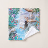 Tropisch Surrealisme Fantasy Bad Handdoek (Wasdoekje)