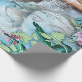 Tropisch Surrealisme Fantasy Cadeaupapier (Hoek)