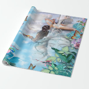 Tropisch Surrealisme Fantasy Cadeaupapier