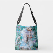 Tropisch Surrealisme Fantasy Crossbody Tas (Voorkant)
