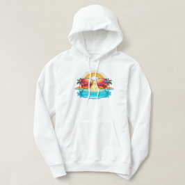 Tropisch sweatshirt met capuchon
