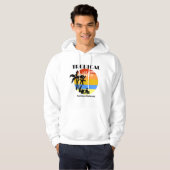 Tropisch sweatshirt met capuchon (Voorkant volledig)