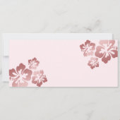 Tropisch Sweet 16 Pool Luau Boarding Pass Kaart (Achterkant)