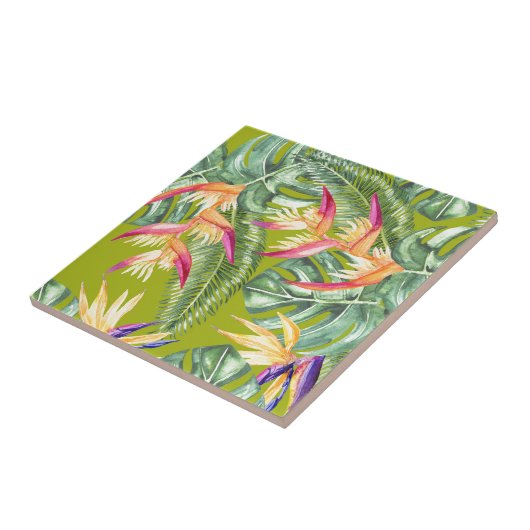 Tropisch Tegeltje (Zijkant)