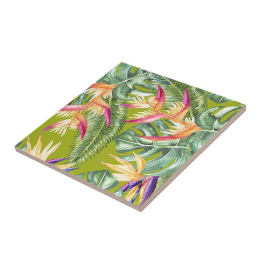 Tropisch Tegeltje (Zijkant)