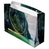 Tropisch Thailand Island Vacation Retreat Groot Cadeauzakje (Achterkant Gekanteld)