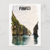 Tropisch Thais kustlandschap Phuket Briefkaart (Voorkant)