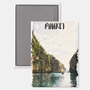 Tropisch Thais kustlandschap Phuket Magneet